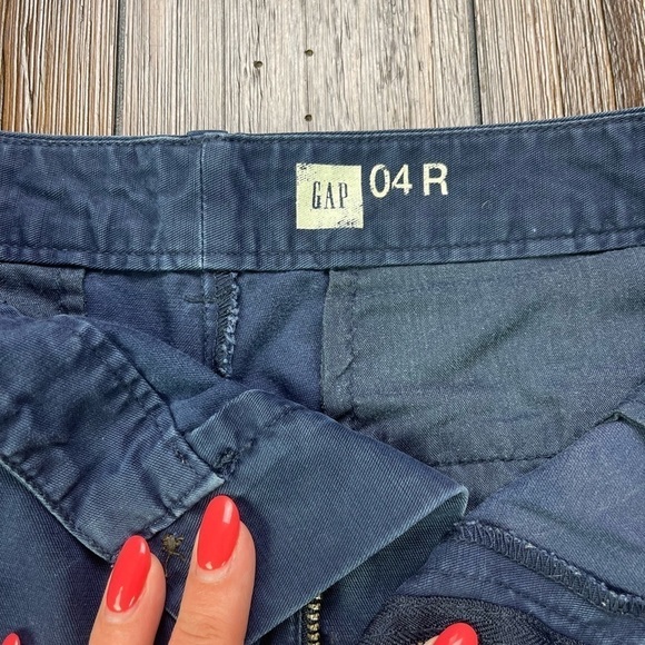 GAP Navy Blue Shorts Size 4 - Picture 2 of 7
